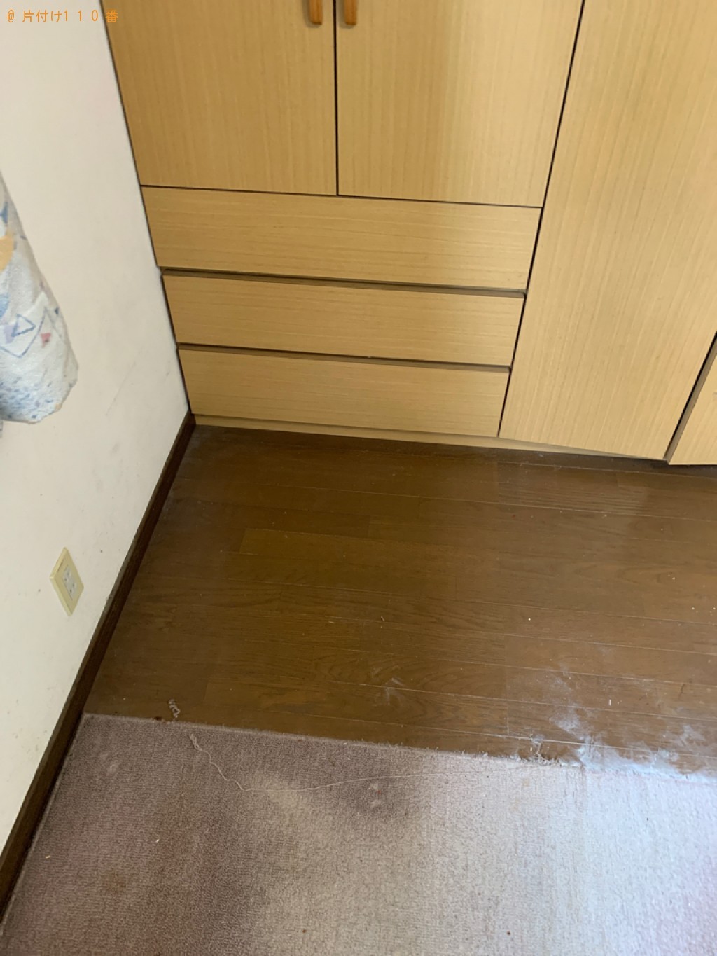 6~8畳の部屋の片づけ、掃除、ゴミの回収・処分ご依頼　お客様の声